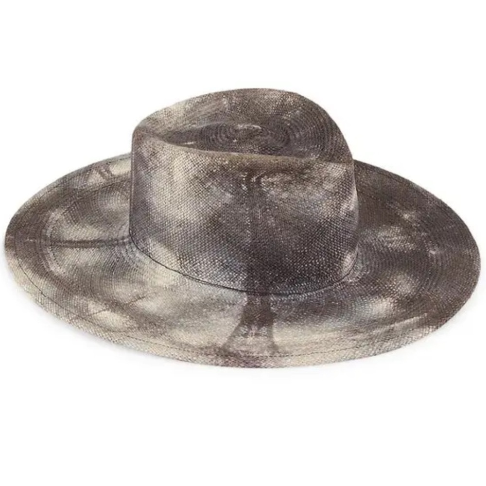PANAMA HAT FRAYED BRIM WITH TWIST BAND